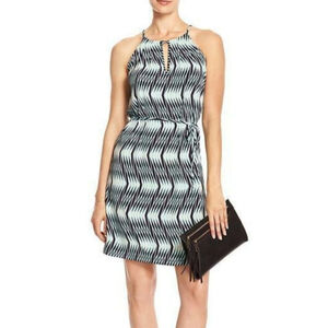 Women's Banana Republic Dress Size S Blue White
